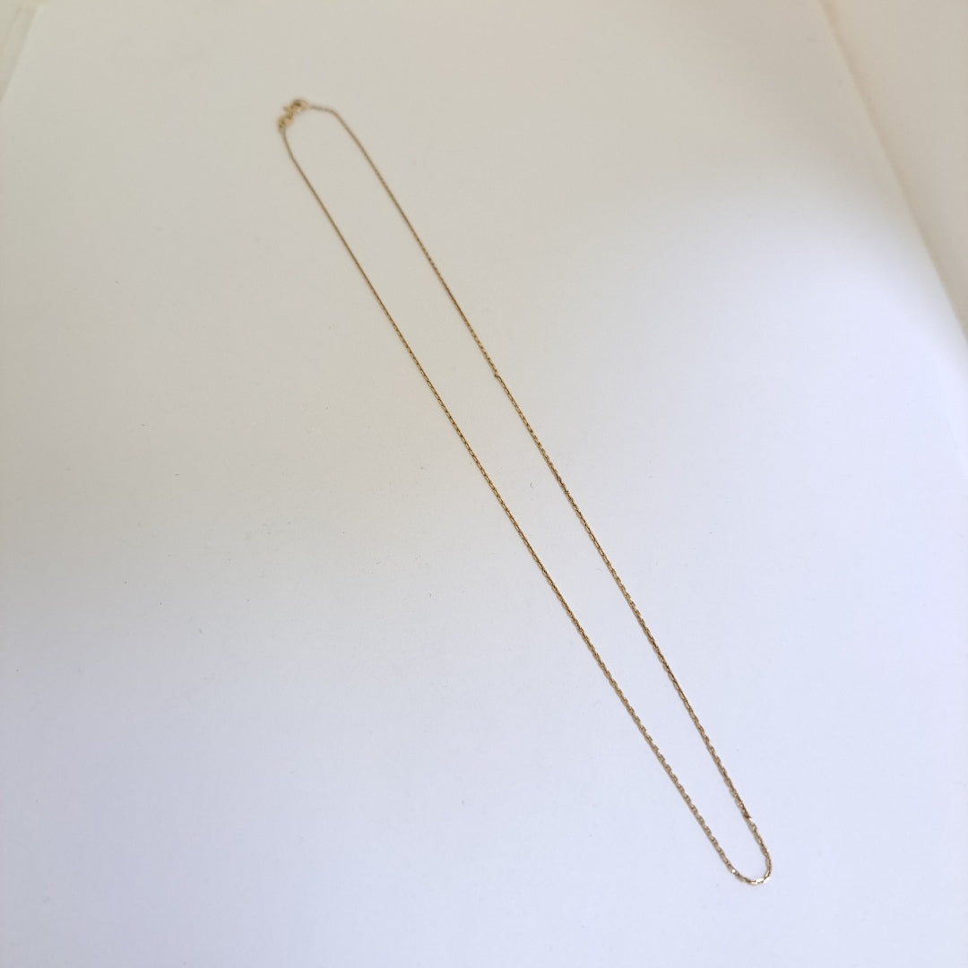CADENA ORO 14 K 1,30 GRMS (SEMINUEVO)