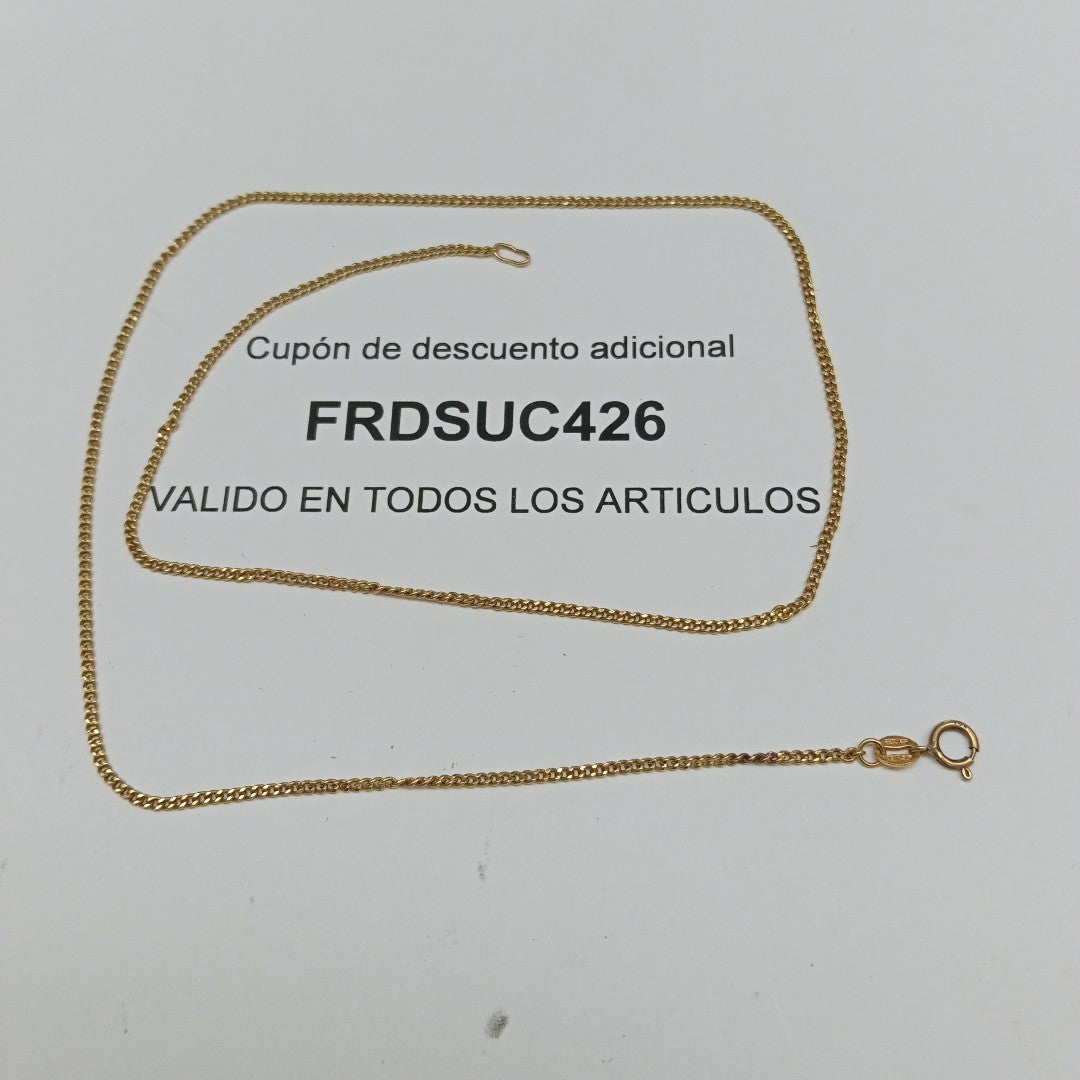 CADENA ORO 14 K 2.9 GRMS (SEMINUEVO)