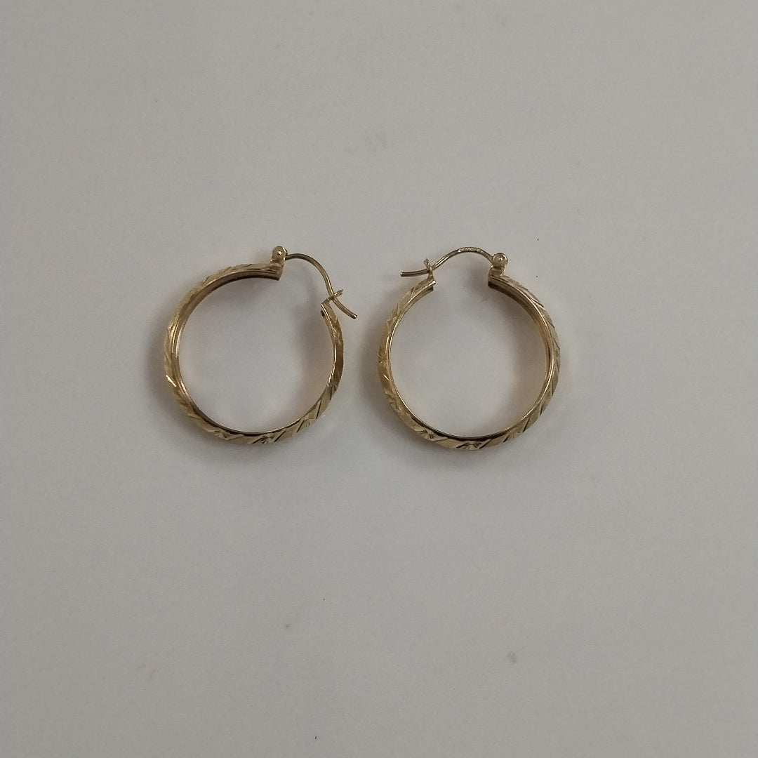 ARRACADAS PAR ORO 10 K 3,30 GRMS (SEMINUEVO)