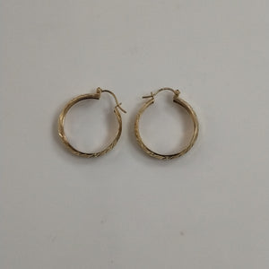 ARRACADAS PAR ORO 10 K 3,30 GRMS (SEMINUEVO)