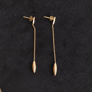 ARETES PAR ORO 10 K 1.7 GRMS (SEMINUEVO)