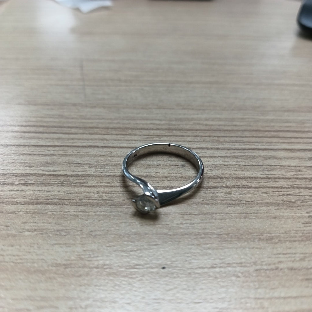 ANILLITO ORO BLANCO 14 K 1,80 GRMS (SEMINUEVO)