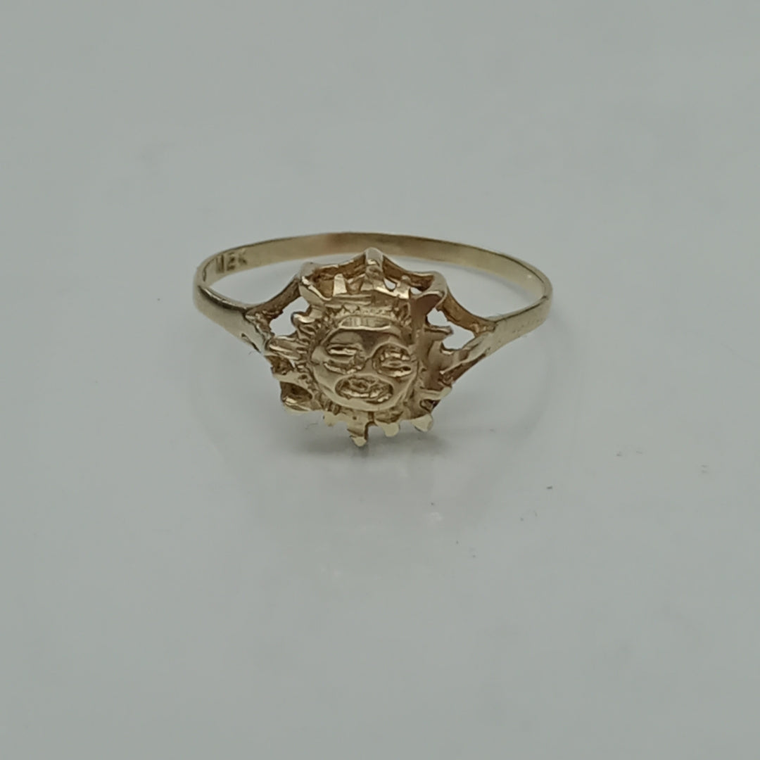 ANILLO ORO 10 K 1,10 GRMS (SEMINUEVO)