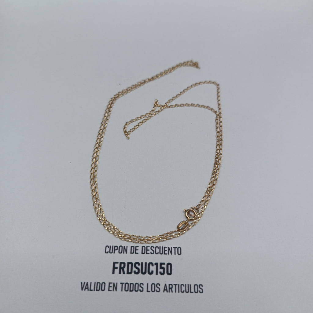 CADENA ORO 14 K 2.6 GRMS (SEMINUEVO)