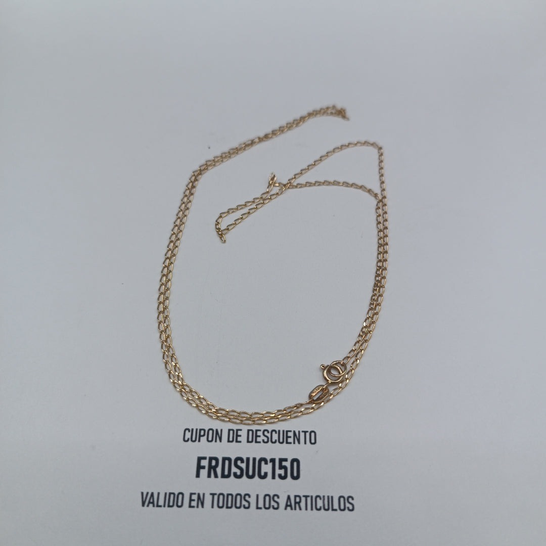 CADENA ORO 14 K 2.6 GRMS (SEMINUEVO)