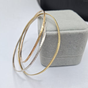 PULSERA RIGIDA ORO 14 K 12.4 GRMS (SEMINUEVO)