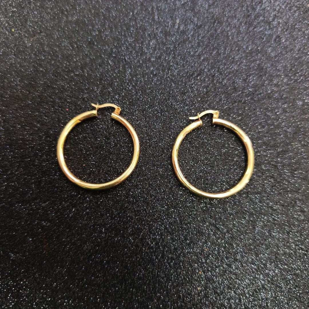 ARETES PAR ORO 14 K 2.5 GRMS (SEMINUEVO)