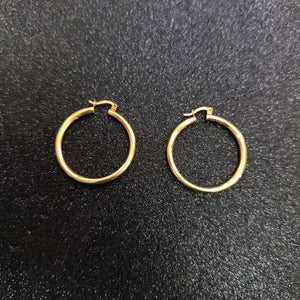 ARETES PAR ORO 14 K 2.5 GRMS (SEMINUEVO)