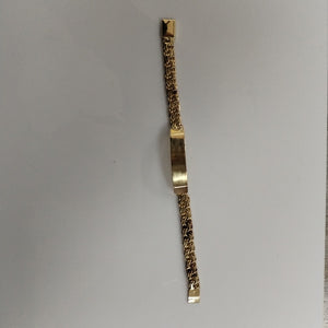 ESCLAVA ORO 10 K 17.5 GRMS (SEMINUEVO)