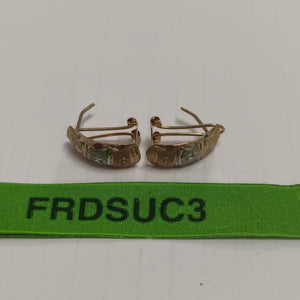 ARETES PAR ORO 14 K 1.2 GRMS (SEMINUEVO)