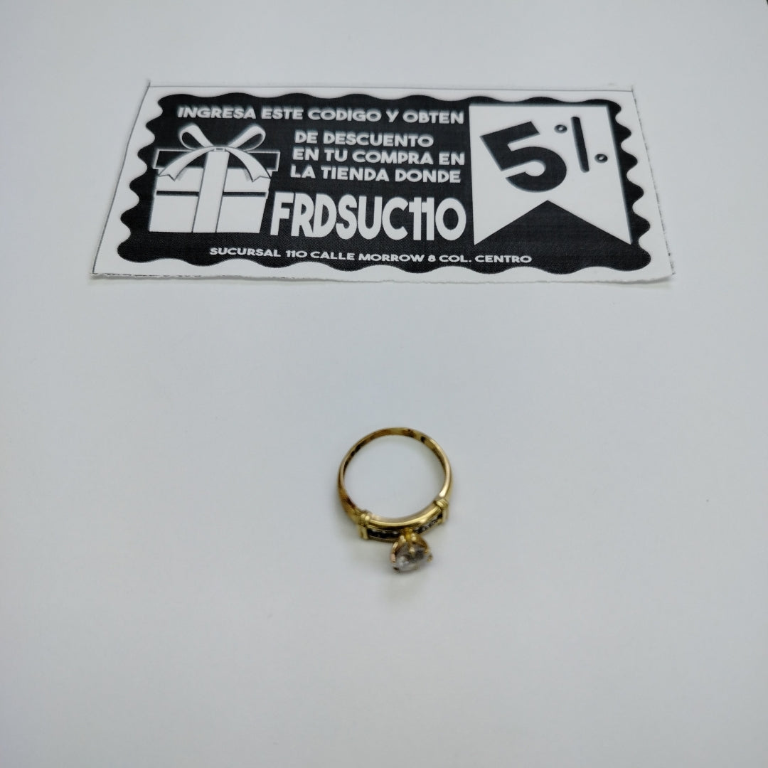 ANILLITO ORO 10 K 3.7 GRMS (SEMINUEVO)