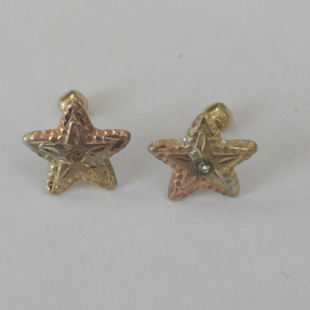 BROQUELES PAR ORO 14 K 0.3 GRMS (SEMINUEVO)