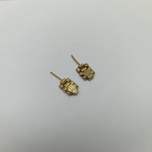 BROQUELES PAR ORO 14 K 2.5 GRMS (SEMINUEVO)