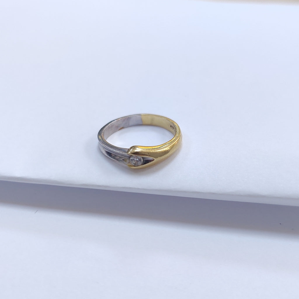 ANILLITO ORO BLANCO 14 K 3,80 GRMS (SEMINUEVO)