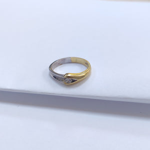 ANILLITO ORO BLANCO 14 K 3,80 GRMS (SEMINUEVO)