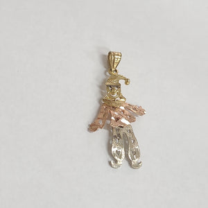 DIJE ORO COMBINADO 14 K 2.1 GRMS (SEMINUEVO)