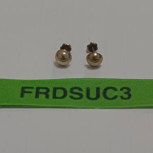 BROQUELES PAR ORO 14 K 0,40 GRMS (SEMINUEVO)