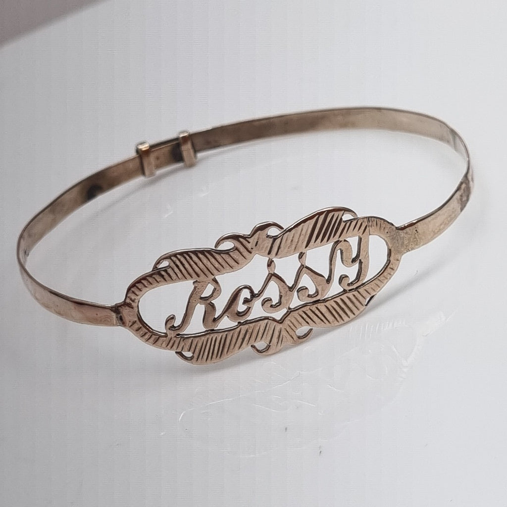 PULSERA RIGIDA ORO 8 K 7.6 GRMS (SEMINUEVO)