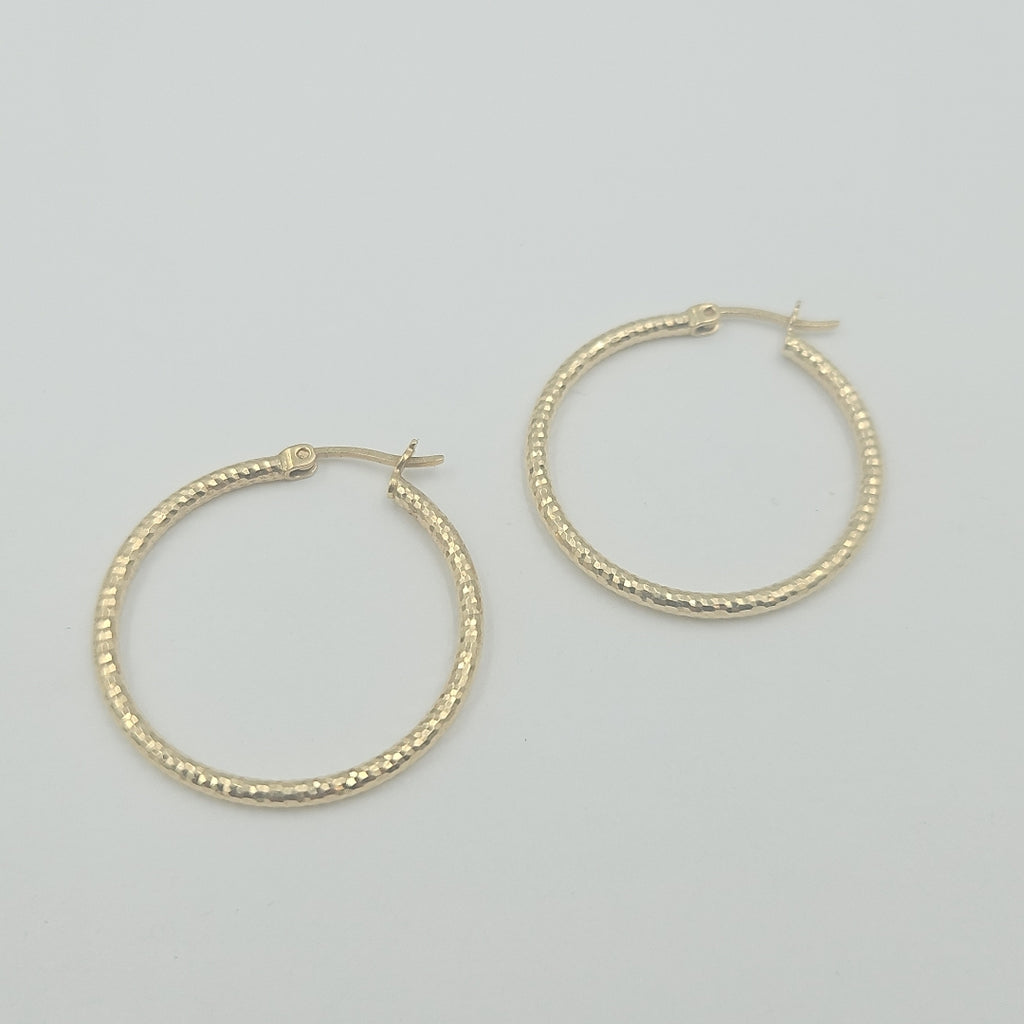 ARRACADAS PAR ORO 14 K 2.9 GRMS (SEMINUEVO)