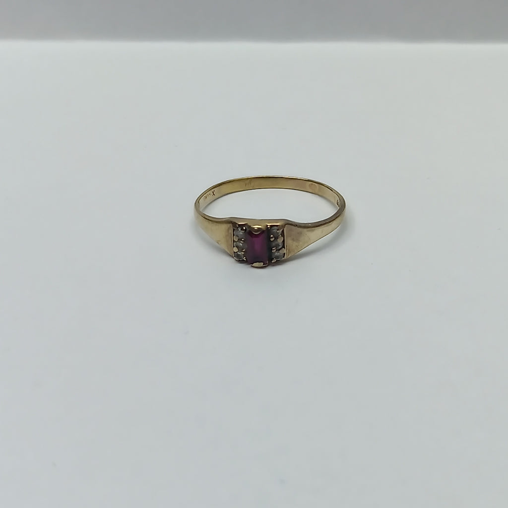 ANILLO ORO 10 K 1,40 GRMS (SEMINUEVO)