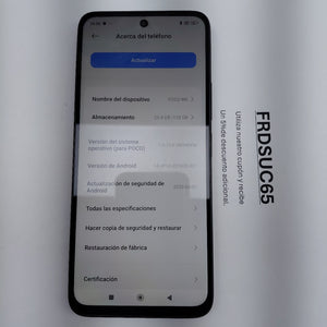 CELULAR XIAOMI POCO M6 2404APC5FG (2023) 128 GB 6 GB RAM (SEMINUEVO)