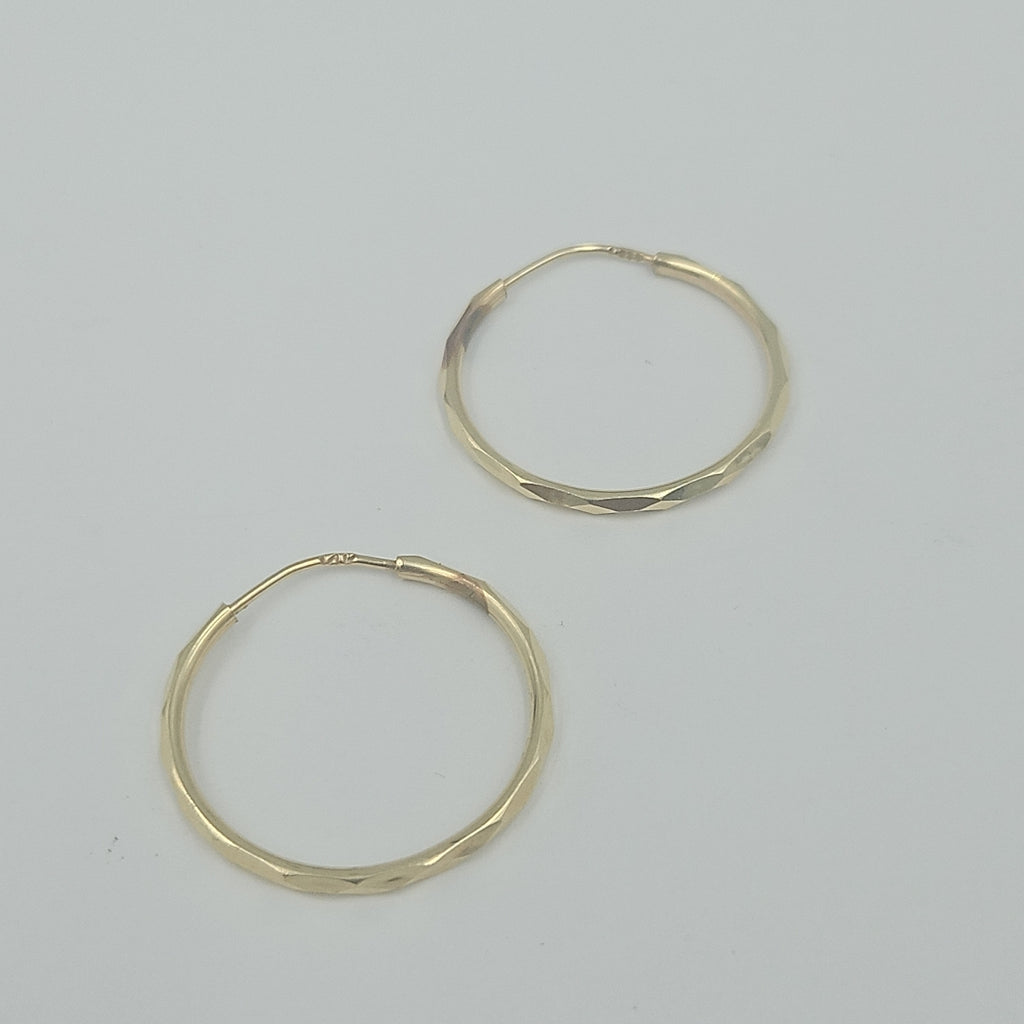 ARRACADAS PAR ORO 14 K 1,60 GRMS (SEMINUEVO)