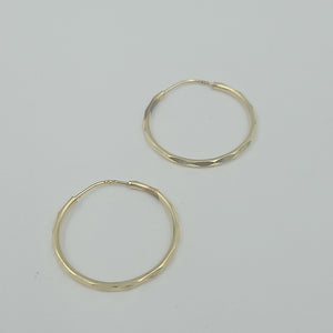 ARRACADAS PAR ORO 14 K 1,60 GRMS (SEMINUEVO)
