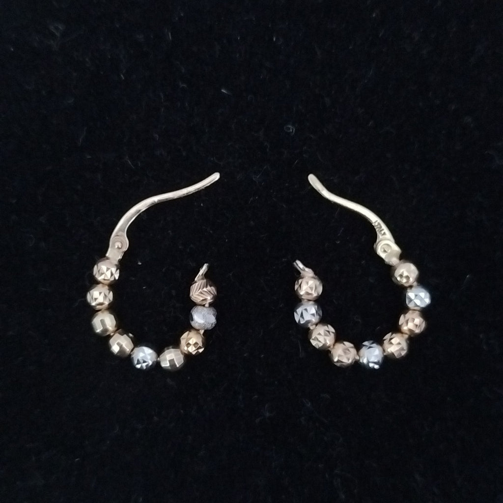 ARRACADAS PAR ORO 14 K 1,90 GRMS (SEMINUEVO)
