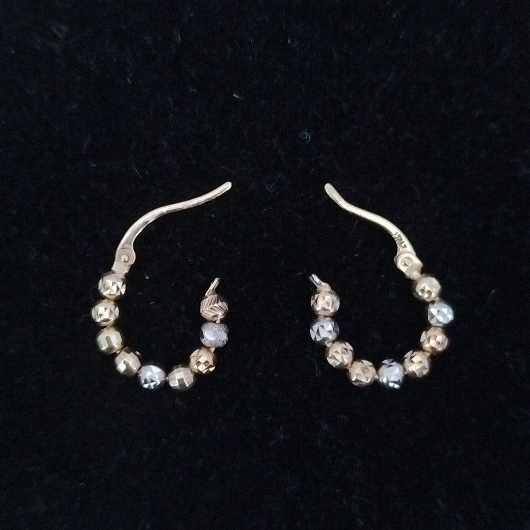 ARRACADAS PAR ORO 14 K 1,90 GRMS (SEMINUEVO)