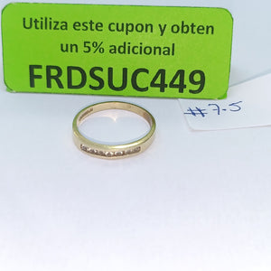 ANILLITO ORO 10 K 1,70 GRMS (SEMINUEVO)