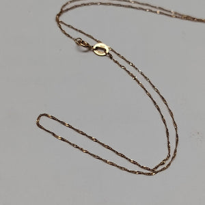 CADENA ORO 10 K 0.6 GRMS (SEMINUEVO)