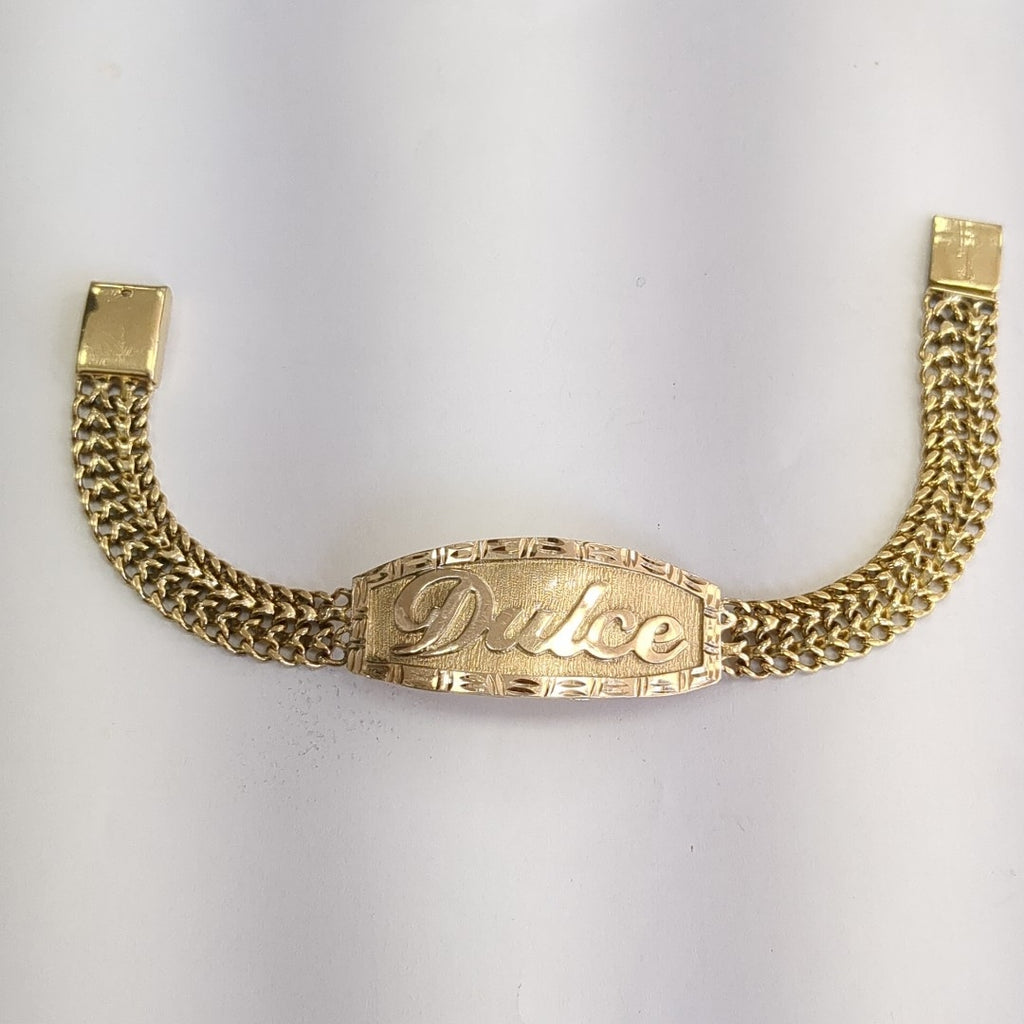 ESCLAVA ORO 10 K 19.7 GRMS (SEMINUEVO)