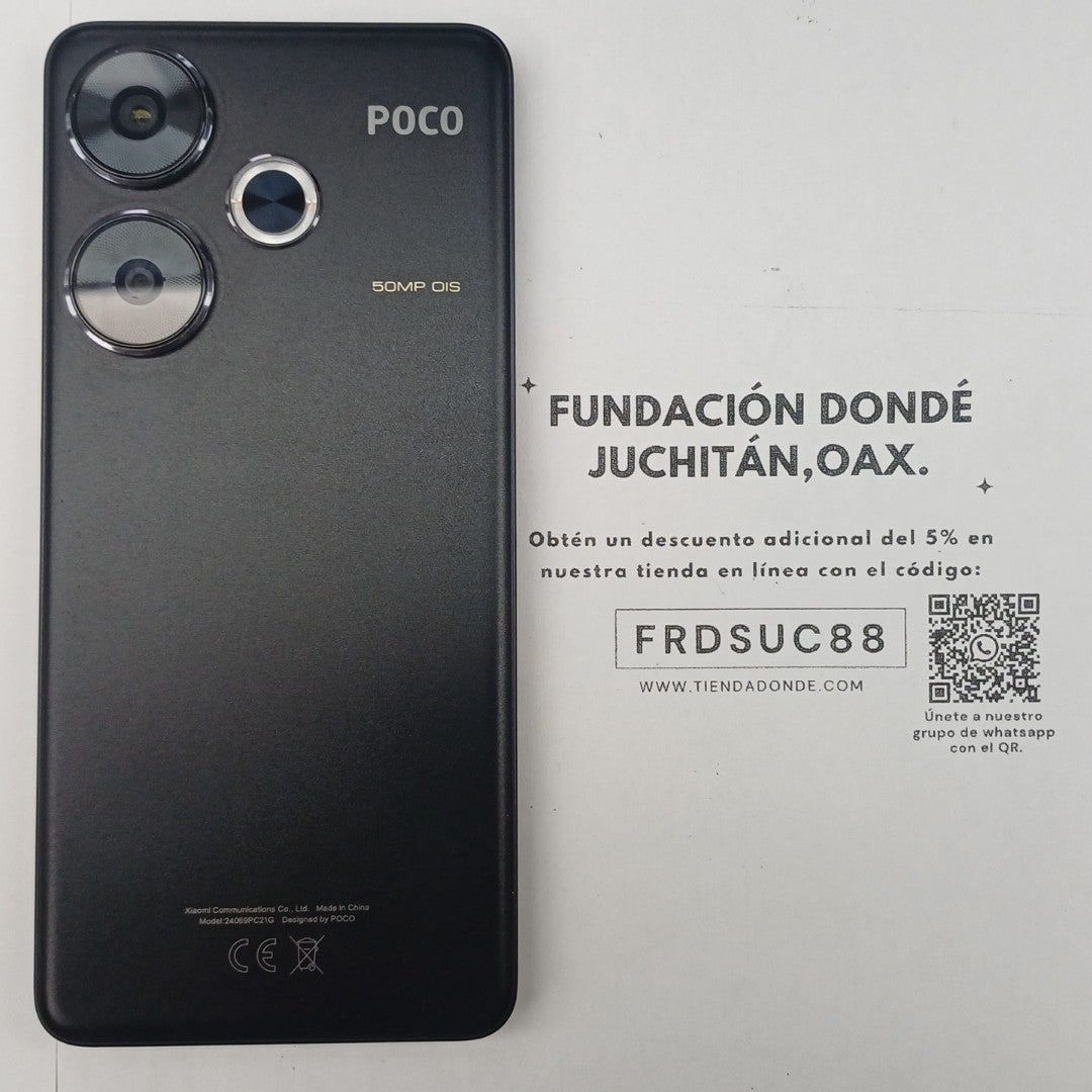 CELULAR XIAOMI POCO F6 24069PC21G 512 GB 12 GB RAM (SEMINUEVO)