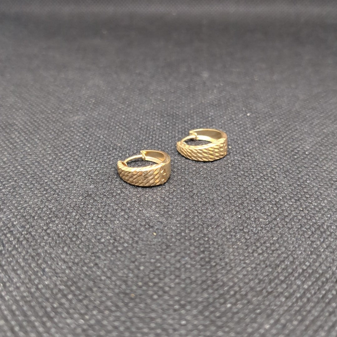 ARETES PAR ORO 14 K 1,20 GRMS (SEMINUEVO)