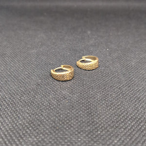 ARETES PAR ORO 14 K 1,20 GRMS (SEMINUEVO)