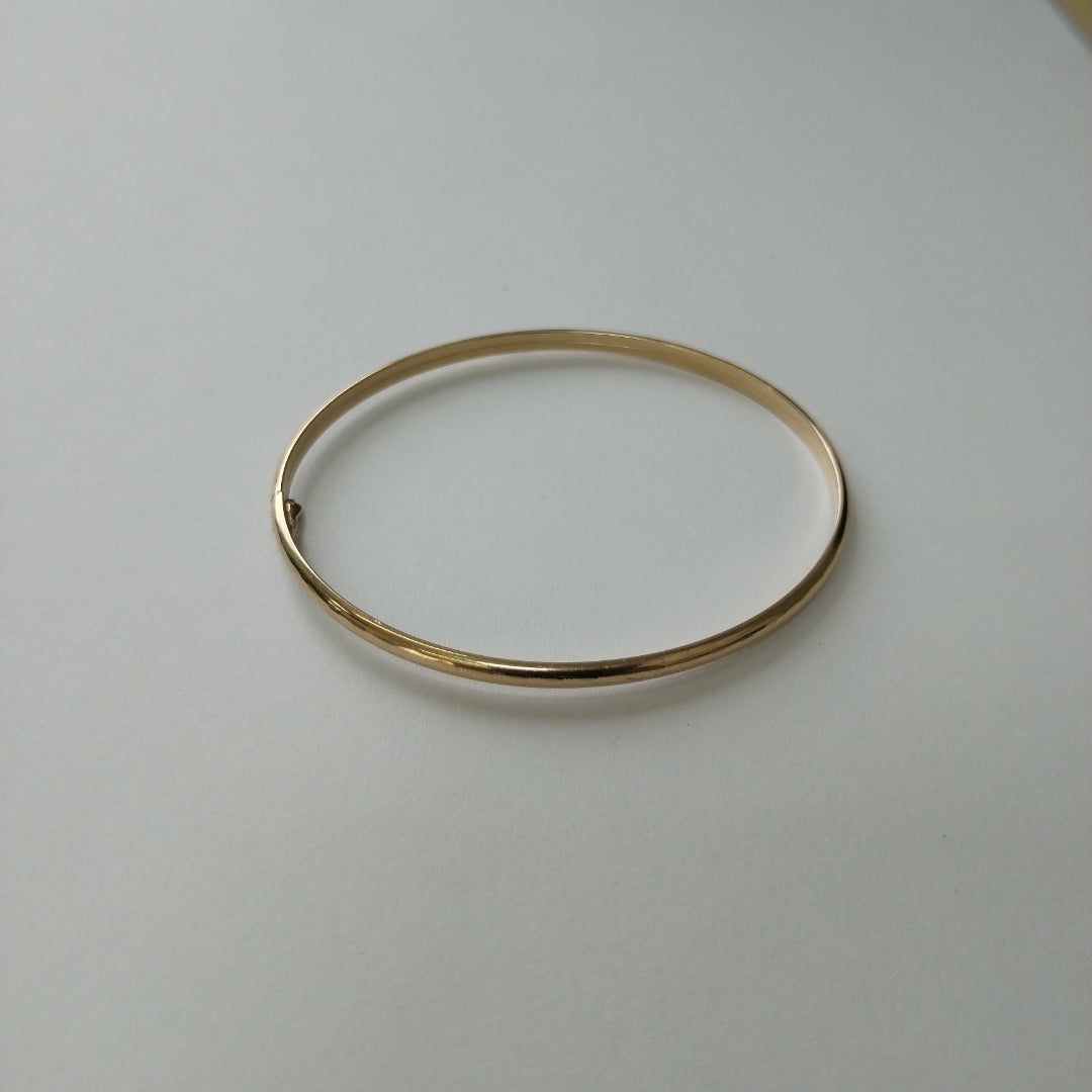 PULSERA RIGIDA ORO 14 K 3.5 GRMS (SEMINUEVO)