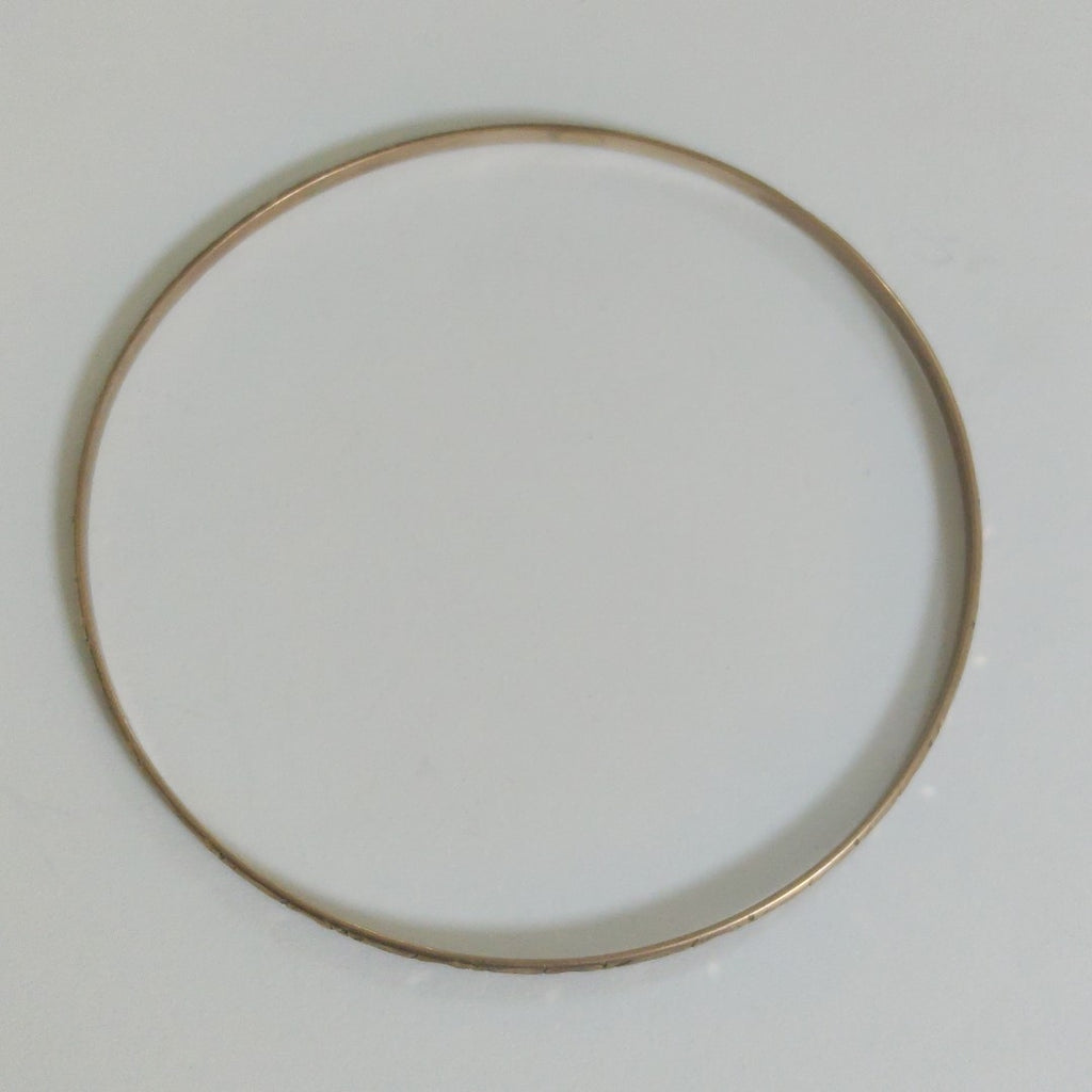 PULSERA RIGIDA ORO 10 K 4.2 GRMS (SEMINUEVO)