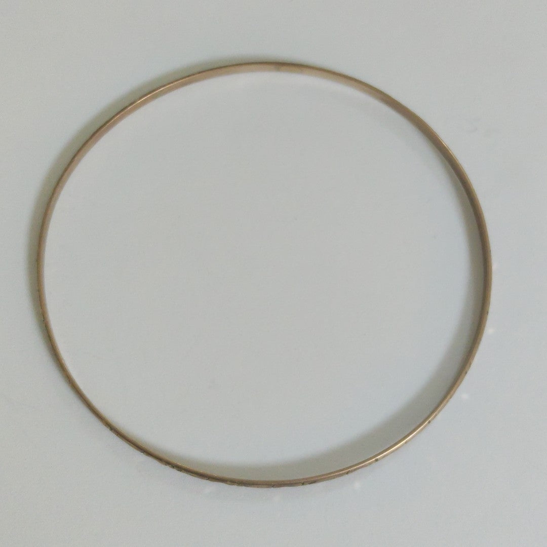 PULSERA RIGIDA ORO 10 K 4.2 GRMS (SEMINUEVO)
