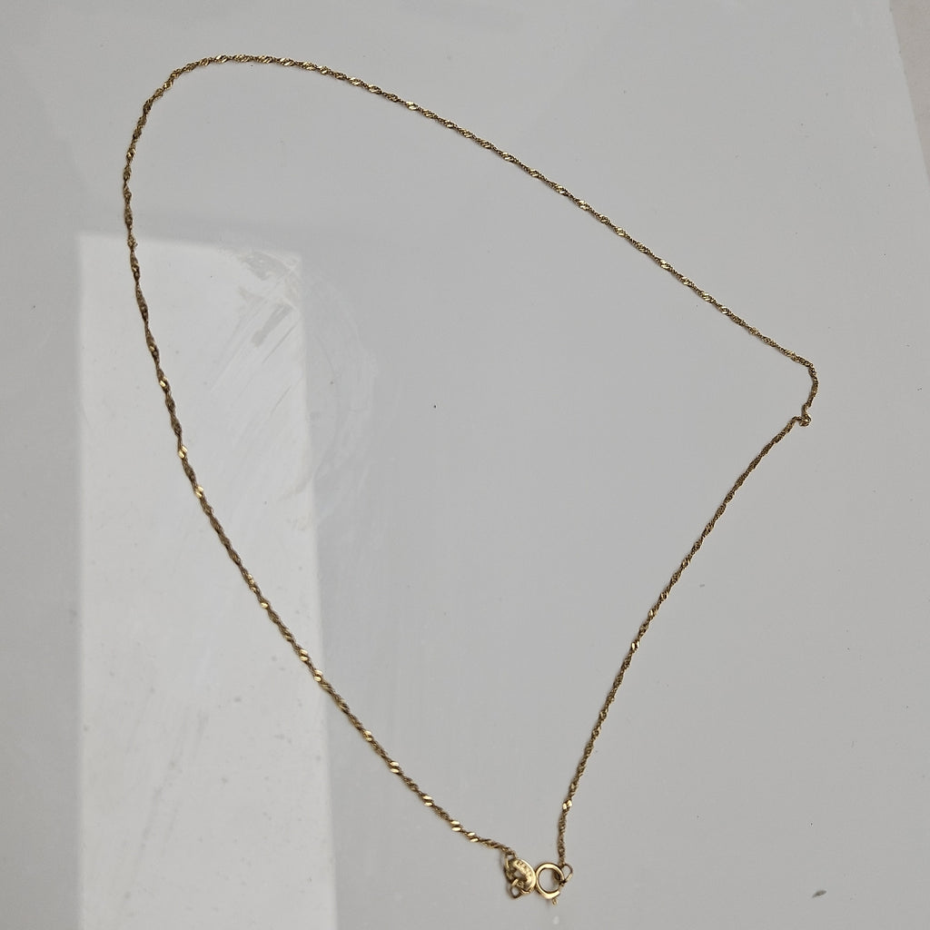 CADENA ORO 10 K 0.9 GRMS (SEMINUEVO)