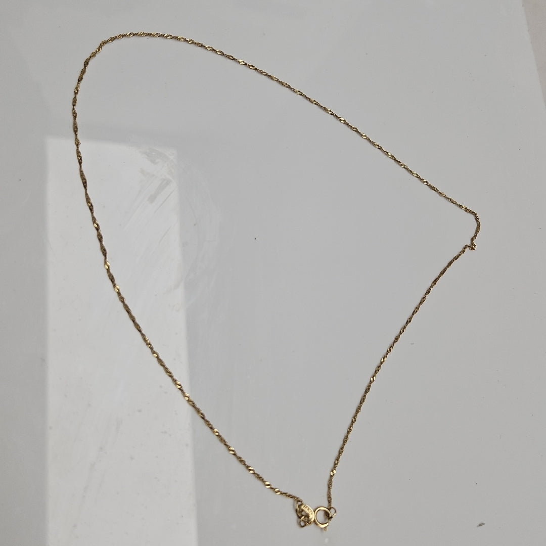 CADENA ORO 10 K 0.9 GRMS (SEMINUEVO)