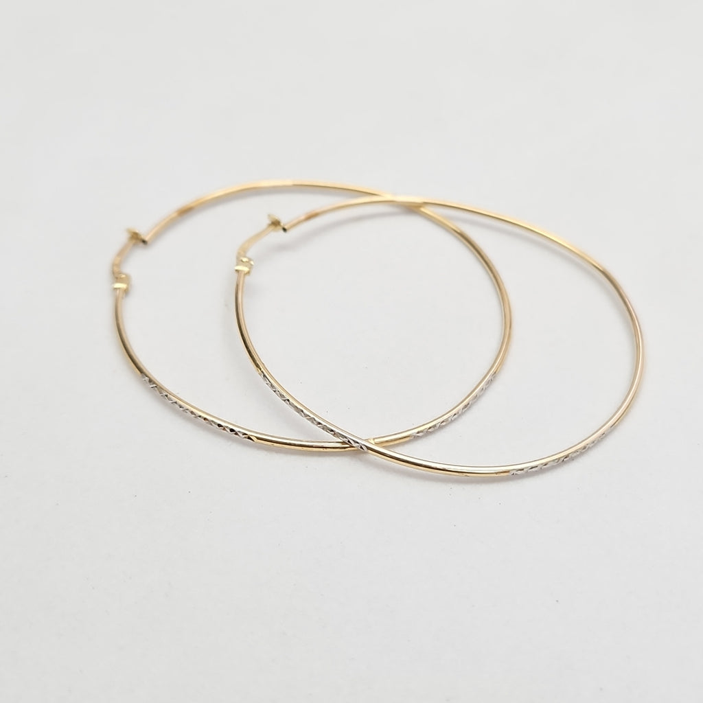 ARRACADAS PAR ORO 14 K 2.4 GRMS (SEMINUEVO)