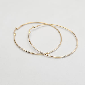 ARRACADAS PAR ORO 14 K 2.4 GRMS (SEMINUEVO)