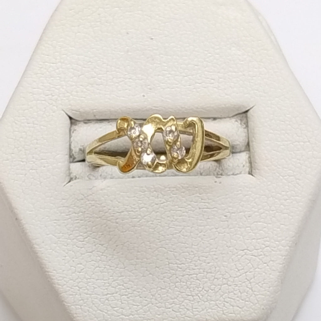 ANILLITO ORO 14 K 1.8 GRMS (SEMINUEVO)