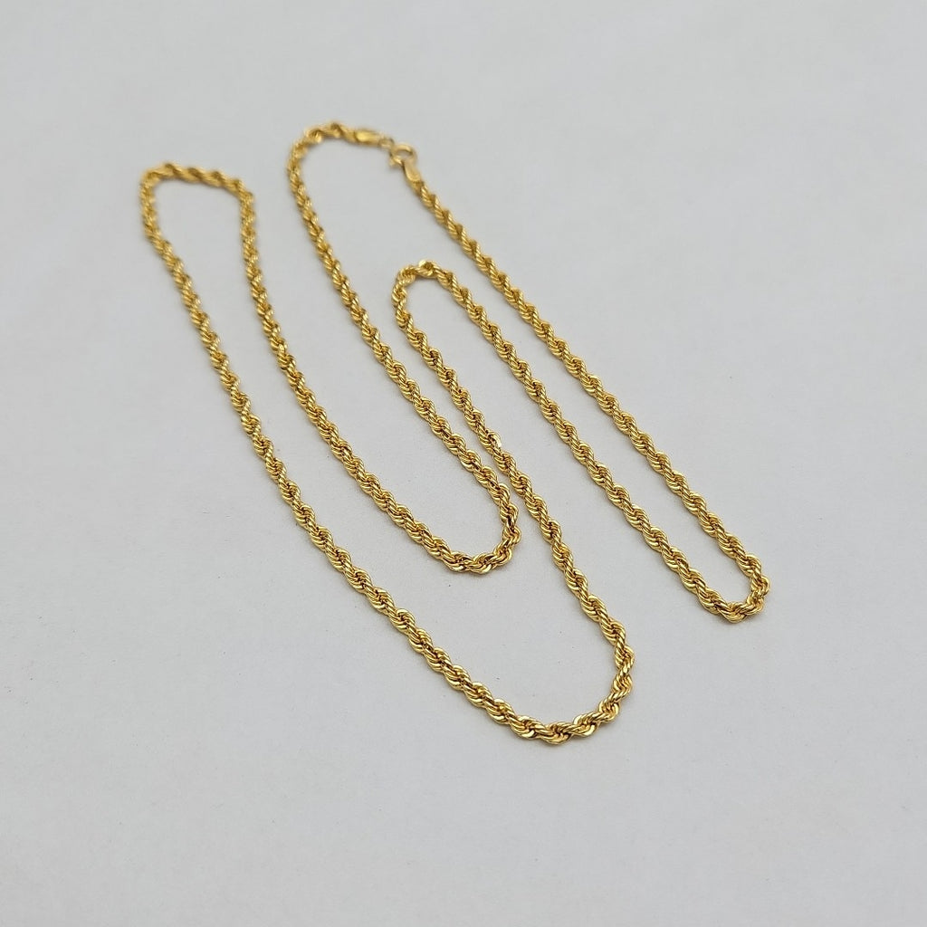CADENA ORO 14 K 4.5 GRMS (SEMINUEVO)