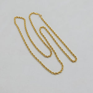 CADENA ORO 14 K 4.5 GRMS (SEMINUEVO)