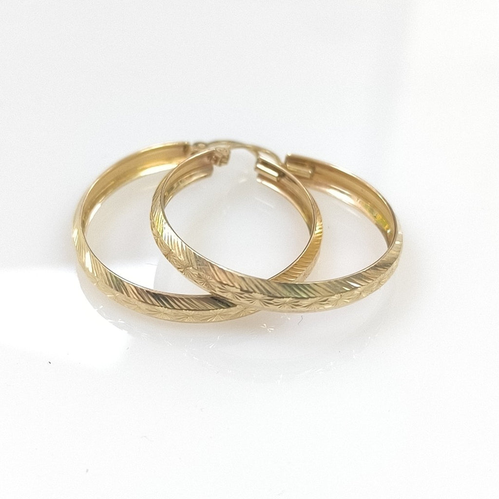 ARRACADAS PAR ORO 10 K 3.9 GRMS (SEMINUEVO)
