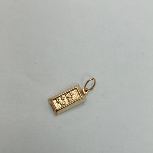 DIJE ORO 14 K 0,90 GRMS (SEMINUEVO)