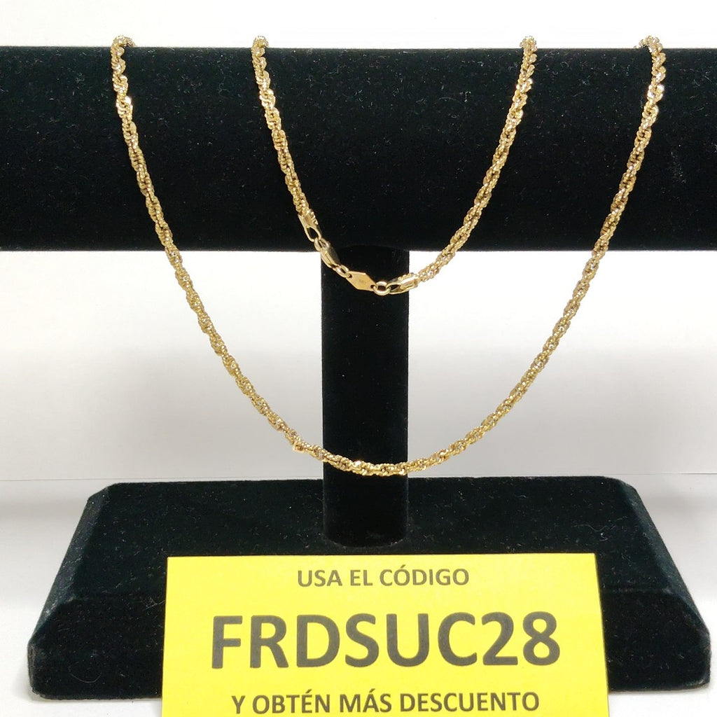 CADENA ORO 14 K 12.5 GRMS (SEMINUEVO)