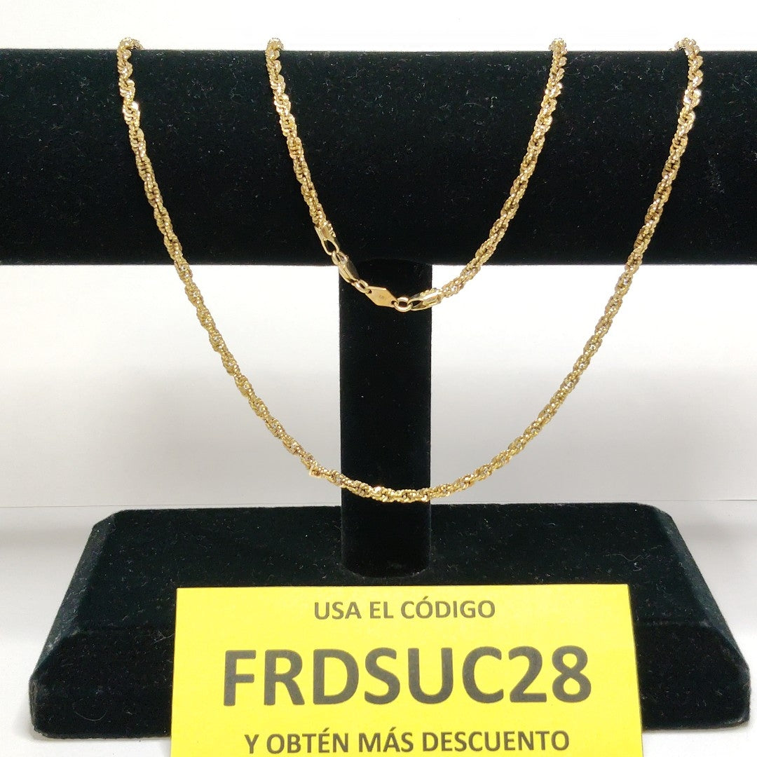 CADENA ORO 14 K 12.5 GRMS (SEMINUEVO)