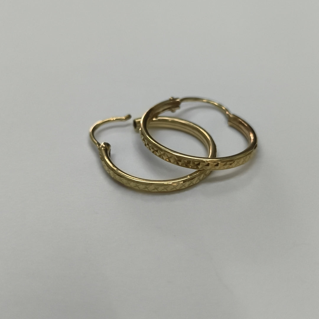 ARRACADAS PAR ORO 10 K 1,30 GRMS (SEMINUEVO)